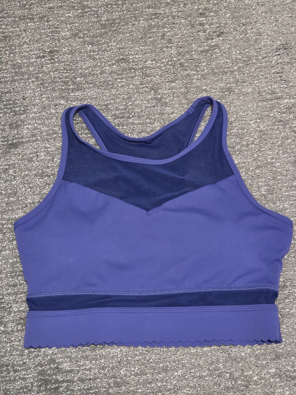 Purple Sports Bra